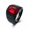 bague-militaire-rouge-811 Piros katonai gyűrű gázálarc