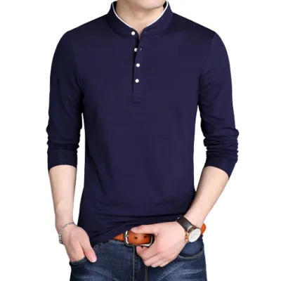 bleu-marine-polo-891 Tengerészkék póló