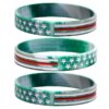bracelet-militaire-us-army-vert-acier-inoxydable-869 KATONAI KARKÖTŐ - AMERIKAI HADSEREG ZÖLD (ROZSDAMENTES ACÉL)