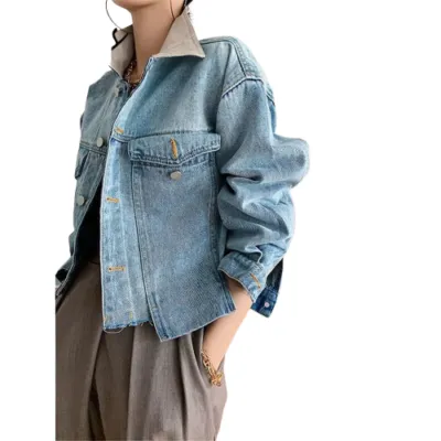 veste-femme-militaire-bleu-775 Női katonai kabát