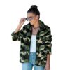 veste-femme-vert-militaire-751 Női katonai zöld kabát