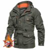 veste-jean-militaire-homme-498 Férfi katonai farmerdzseki