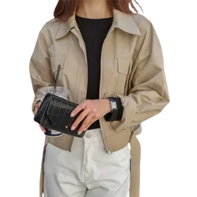 veste-kaki-militaire-femme-662 Női khaki kabát