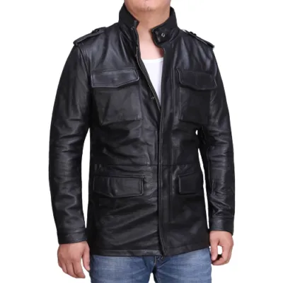veste-military-noir-144 Fekete katonai kabát