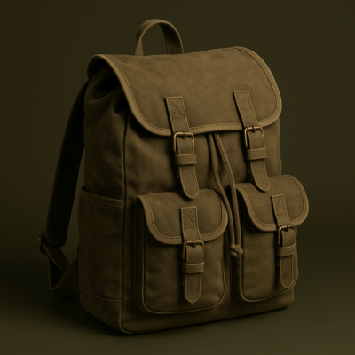 ai-37521 Férfi vintage hátizsák